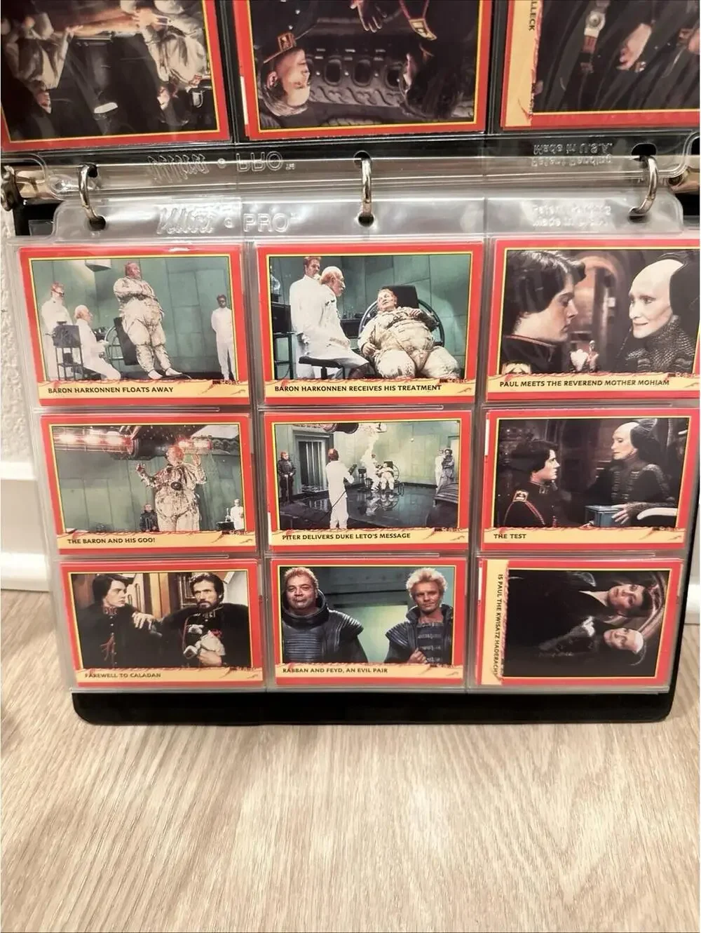 1984 Fleer Dune Movie Trading‎ Card Complete Base Set 137+